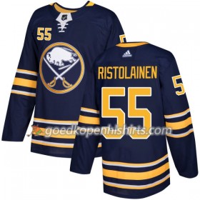 Buffalo Sabres Rasmus Ristolainen 55 Adidas 2017-2018 Navy Blauw Authentic Shirt - Mannen